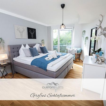 Apartmán Customflats - Tiefgarage - Terrasse - Uninaehe Ulm Exteriér fotografie