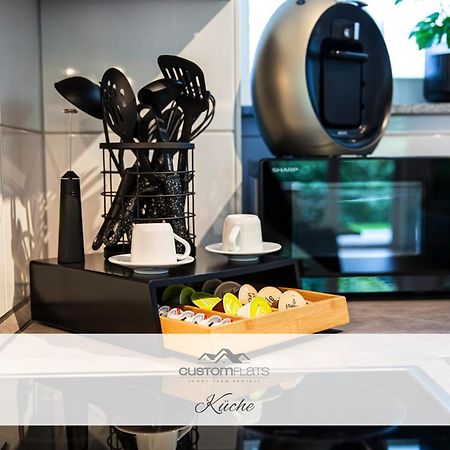 Apartmán Customflats - Tiefgarage - Terrasse - Uninaehe Ulm Exteriér fotografie
