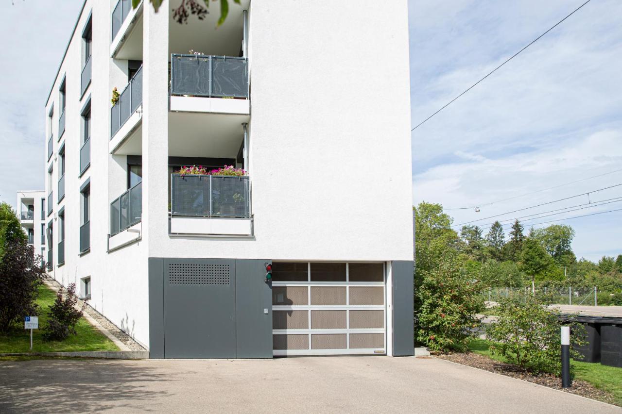 Apartmán Customflats - Tiefgarage - Terrasse - Uninaehe Ulm Exteriér fotografie