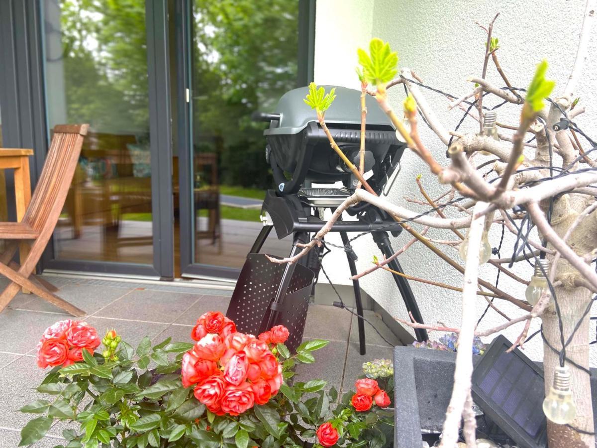 Apartmán Customflats - Tiefgarage - Terrasse - Uninaehe Ulm Exteriér fotografie