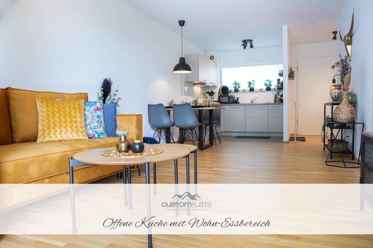 Apartmán Customflats - Tiefgarage - Terrasse - Uninaehe Ulm Exteriér fotografie