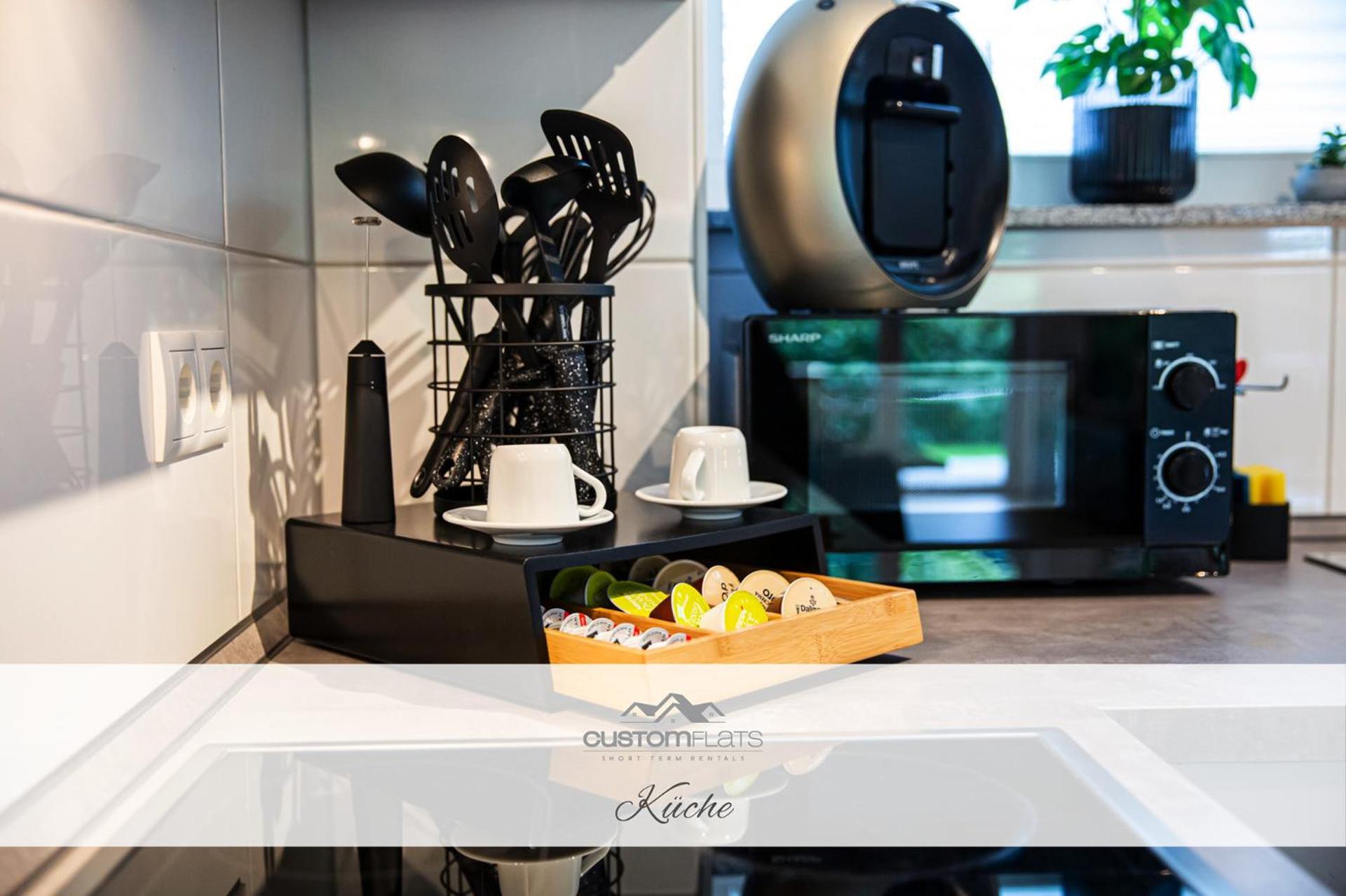 Apartmán Customflats - Tiefgarage - Terrasse - Uninaehe Ulm Exteriér fotografie