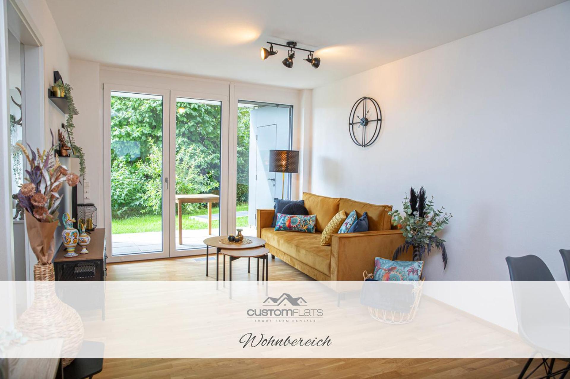 Apartmán Customflats - Tiefgarage - Terrasse - Uninaehe Ulm Exteriér fotografie